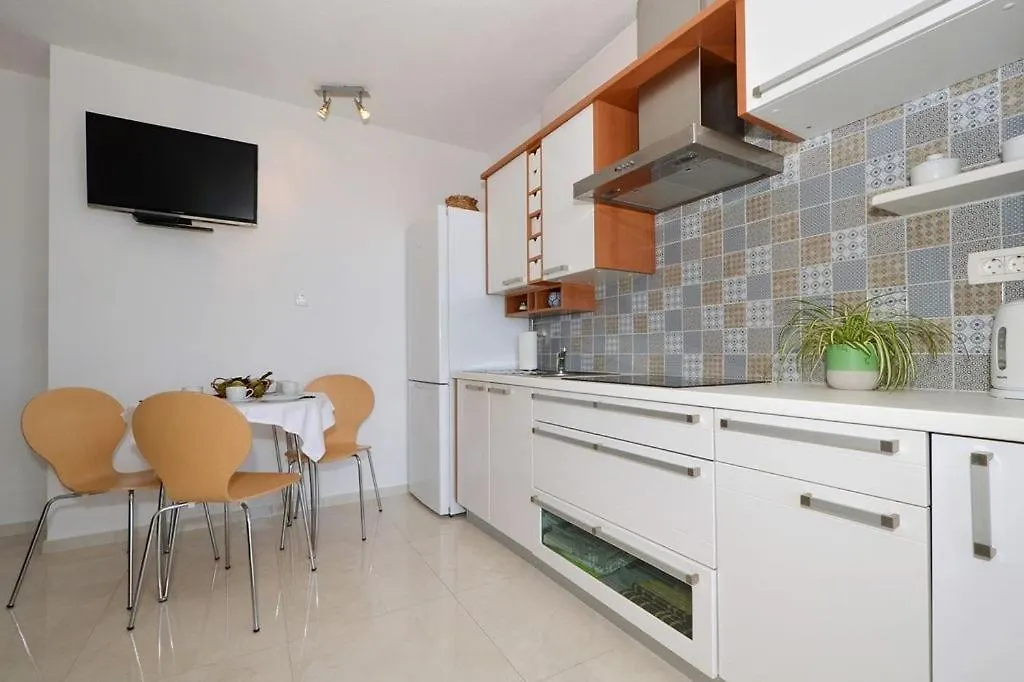 Apartment In Seget Vranjica With Sea View, Balcony, Air Conditioning, Wifi 91-3