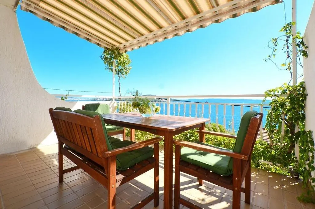 Apartment In Seget Vranjica With Sea View, Balcony, Air Conditioning, Wifi 91-3