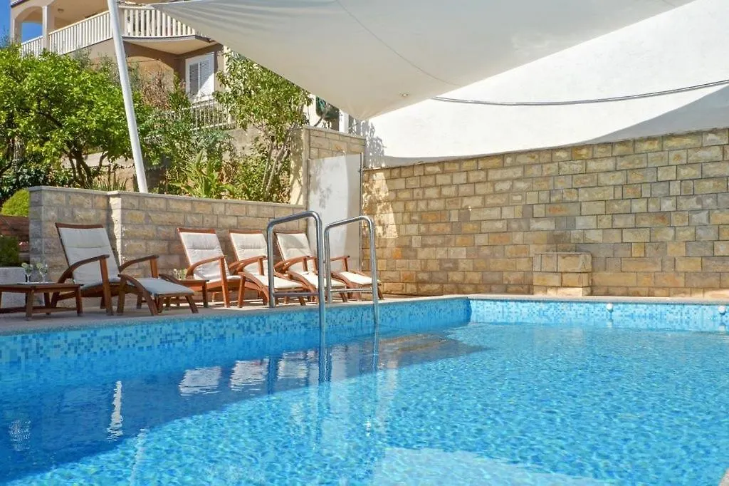 Apartment In Seget Vranjica With Sea View, Balcony, Air Conditioning, Wifi 91-3